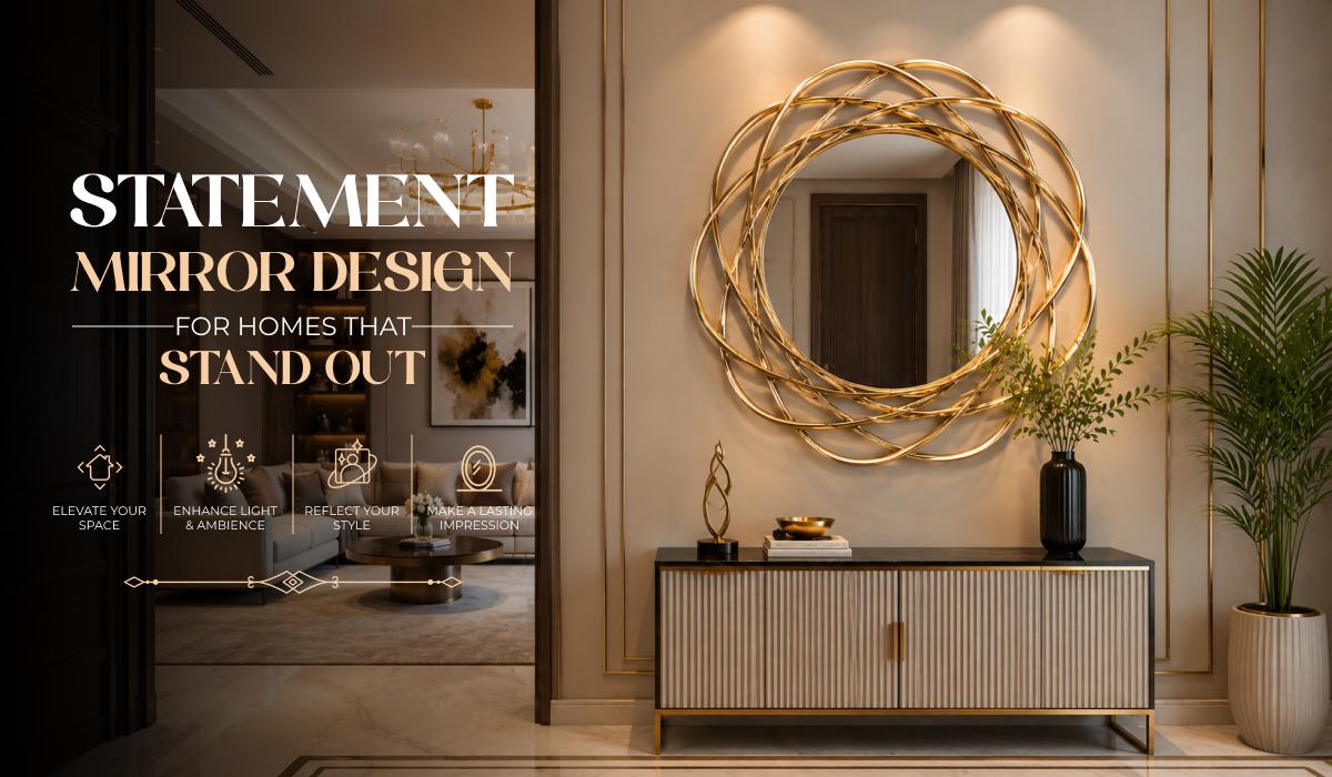 Statement Mirror Design